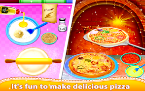 Italian Food Chef Cook Pizza 스크린샷 1