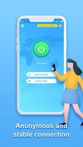 UniverseVPN:Fast&Anonymous VPN Captura de tela 3