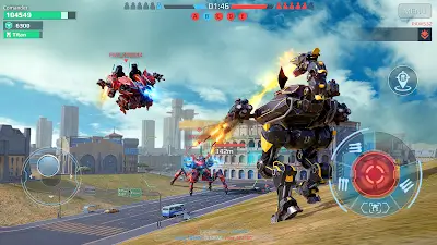 War Robots. 6대6 택티컬 멀티플레이어 전투 스크린샷 3