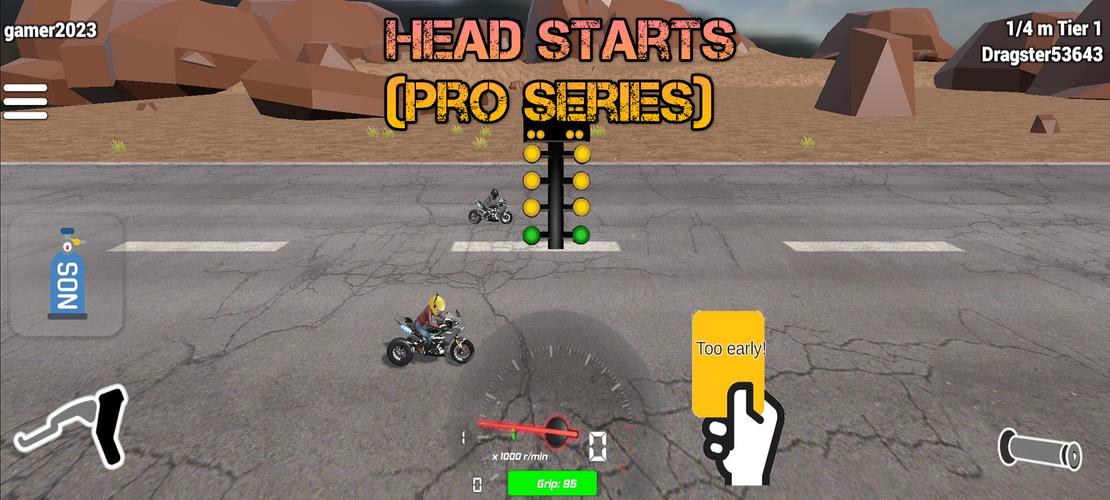 Drag Bikes 3 Capture d'écran 0