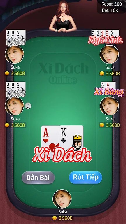 Blackjack - Xì dách Online應用截圖第1張