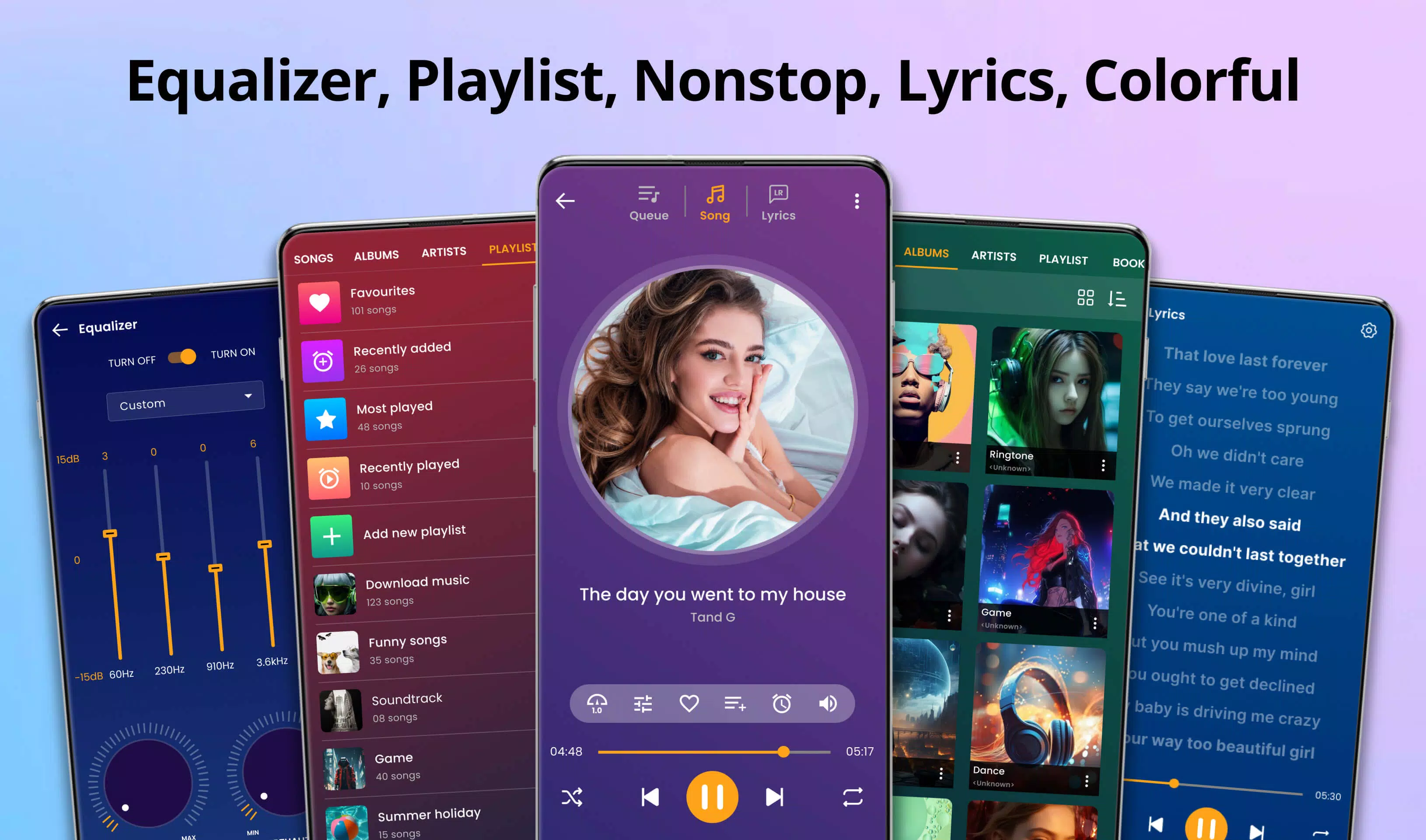 Music player ဖန်သားပြင်ဓာတ်ပုံ 0