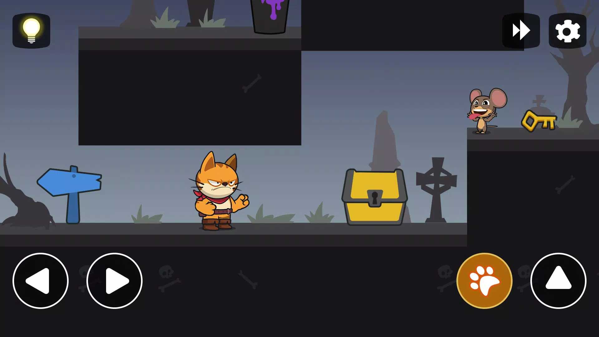 Tricky Cat: Trap Level Room Zrzut ekranu 3