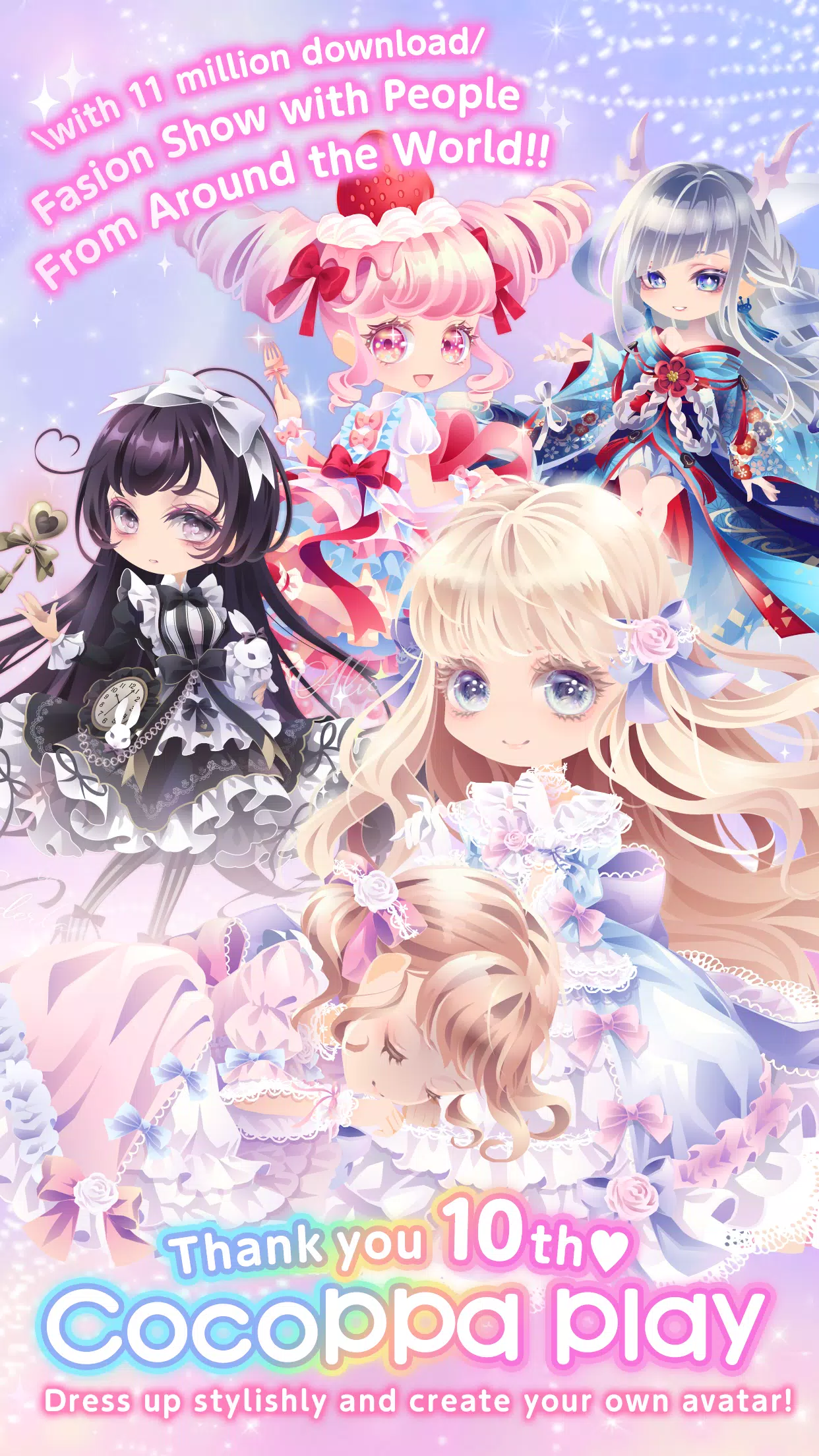 CocoPPa Play Star Girl Fashion Tangkapan skrin 0