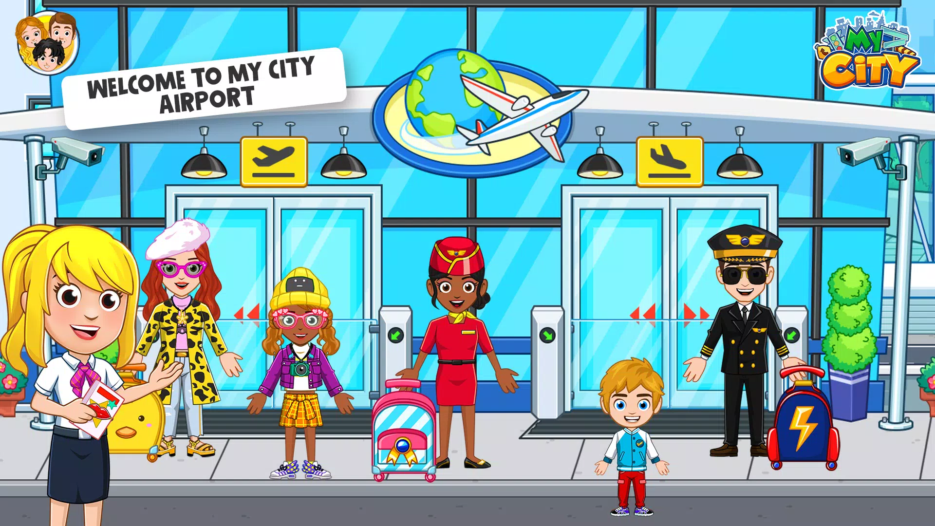 Schermata My City : Airport 0