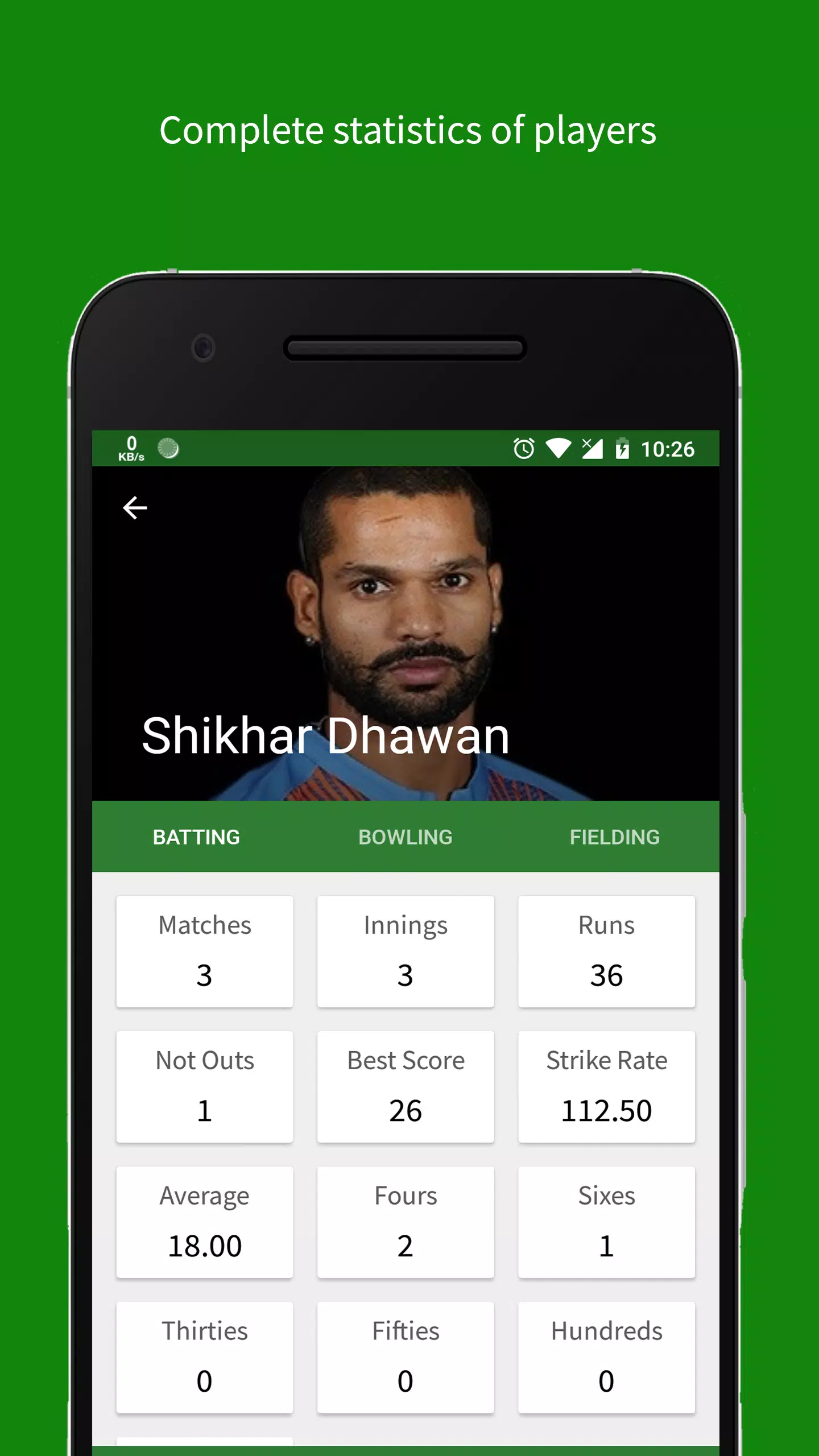 Cricket Scorer應用截圖第3張