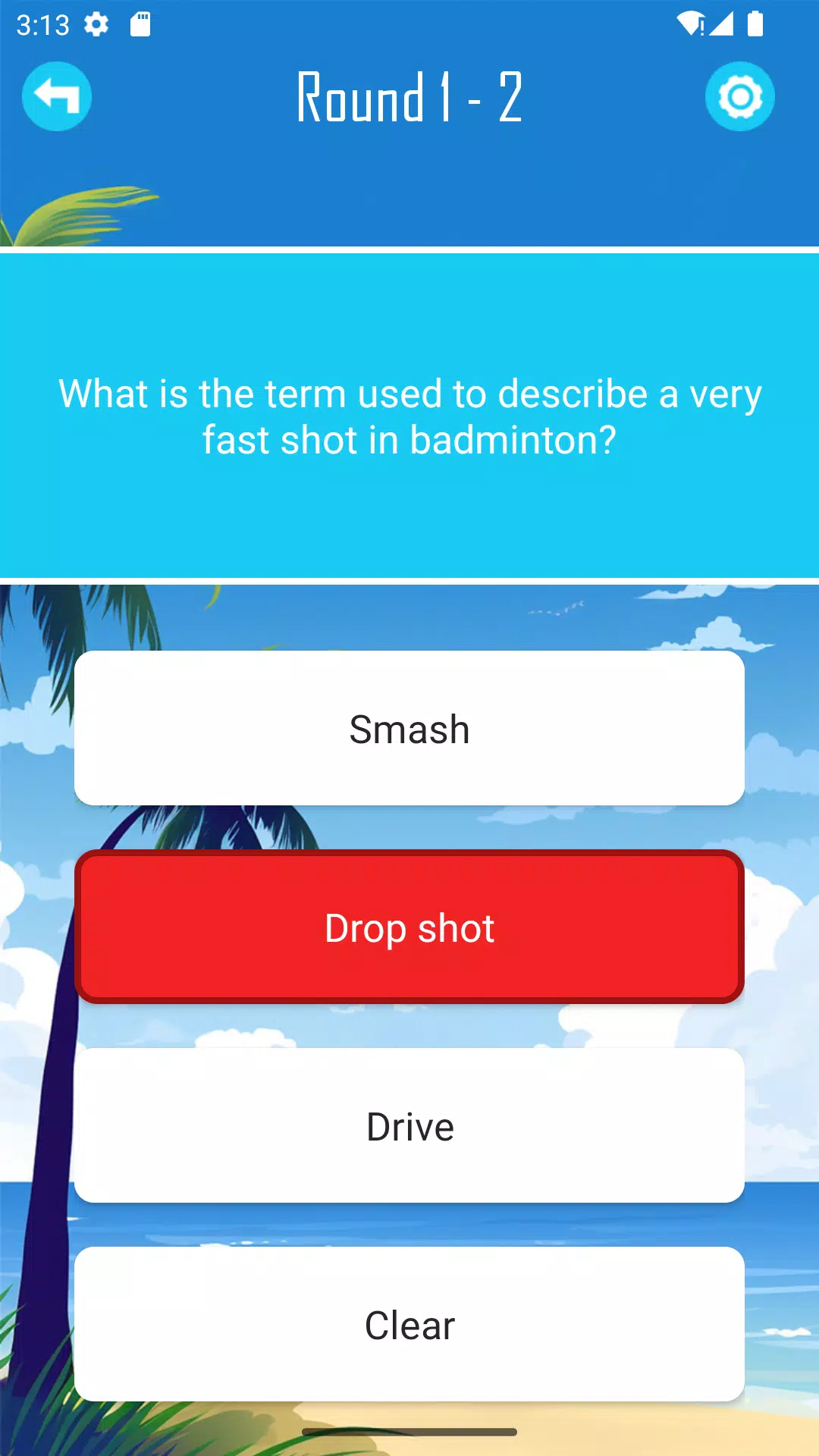 Playoff Quiz Screenshot 2