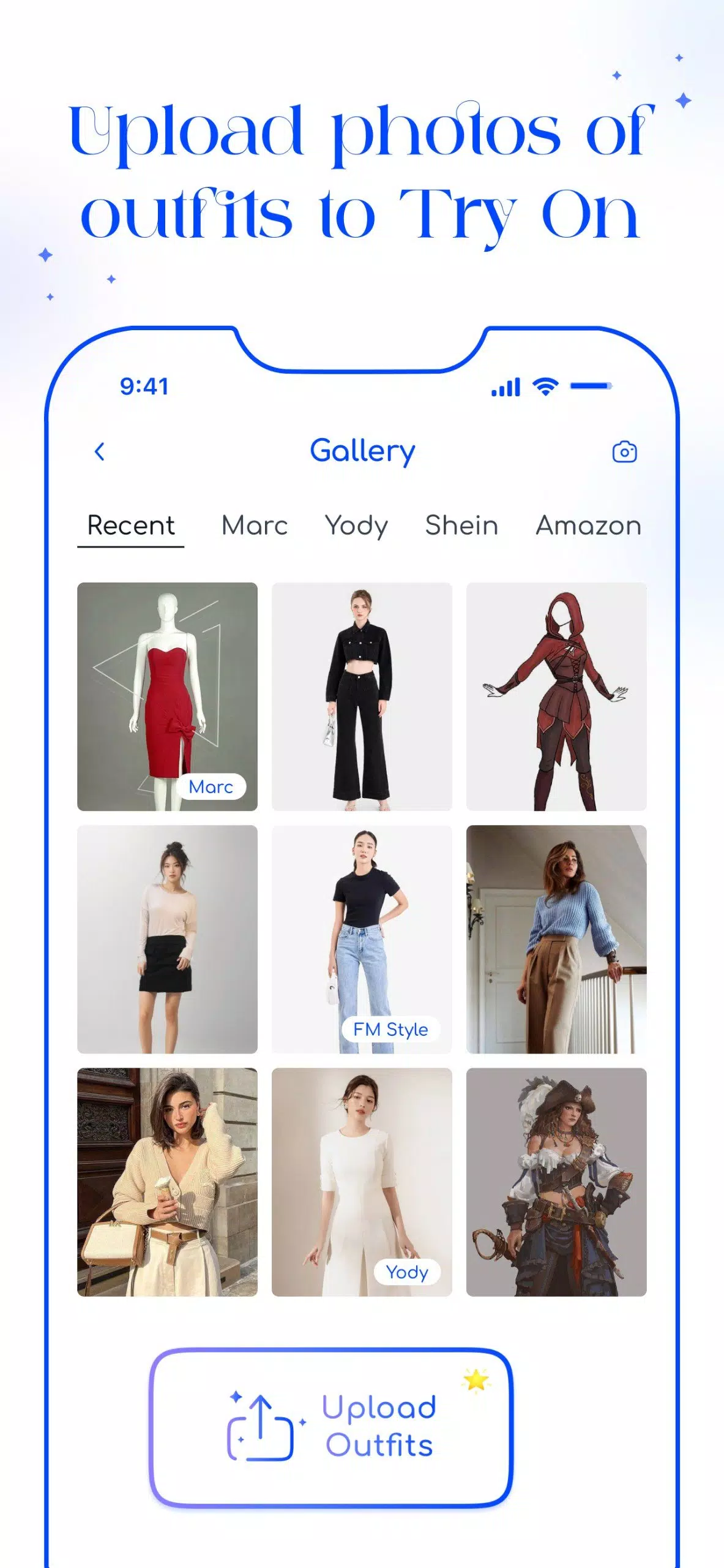 Try Outfits AI: Change Clothes Schermafbeelding 1
