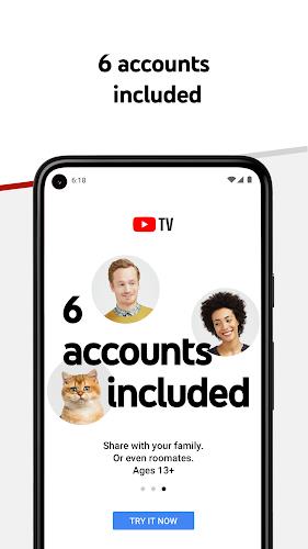 YouTube TV: Live TV & more Ảnh chụp màn hình 1