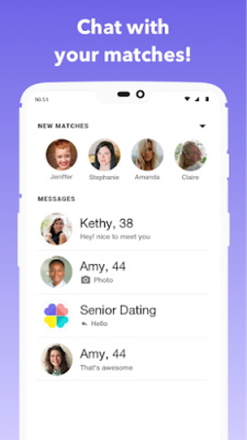 Senior Dating:  Mature Singles スクリーンショット 0