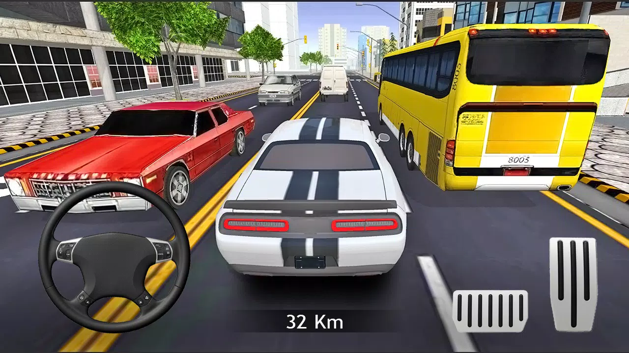 Traffic And Car Driving - Sim स्क्रीनशॉट 3