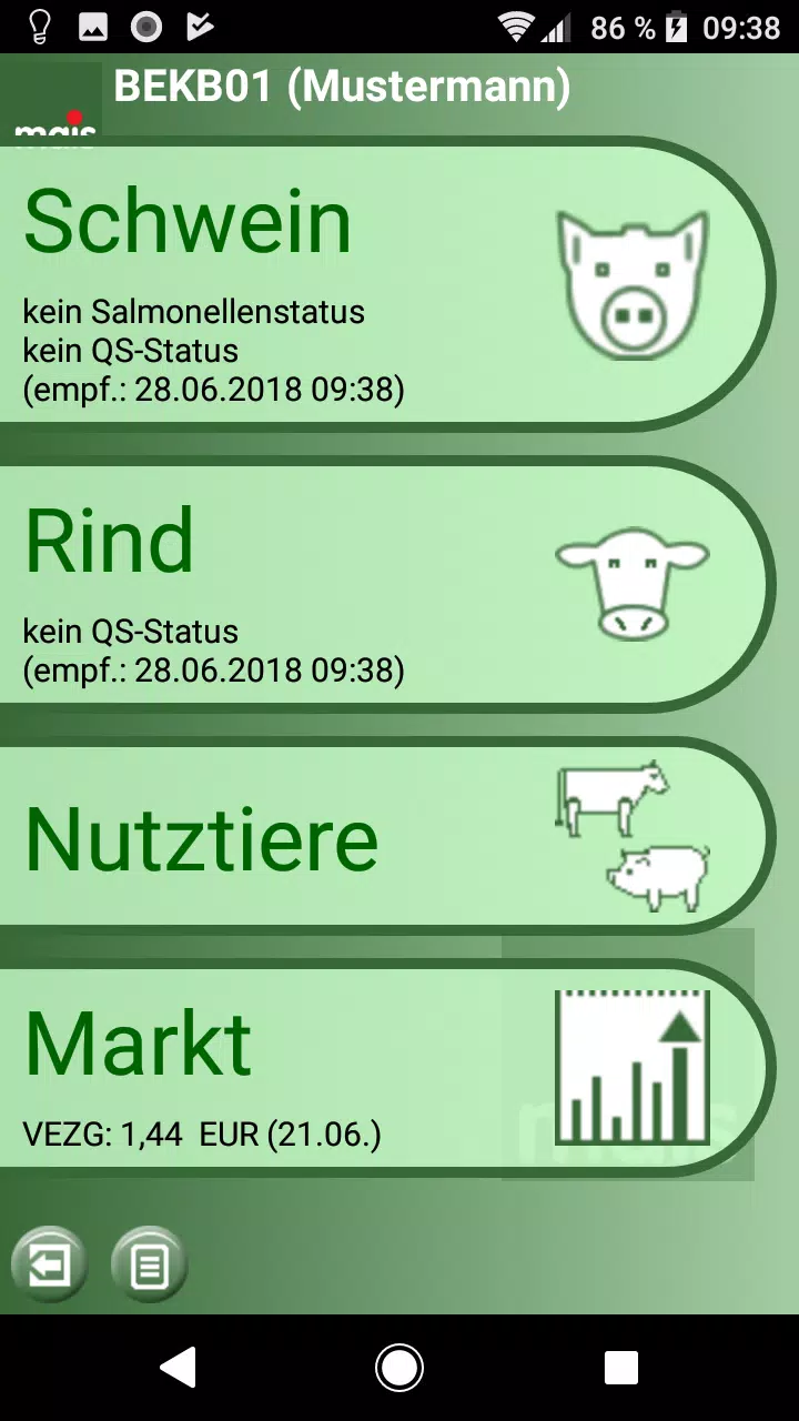 Raiffeisen Beckum App 스크린샷 1