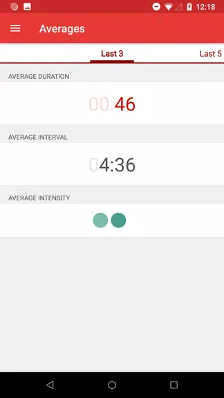 Contractions Timer for Labor स्क्रीनशॉट 3