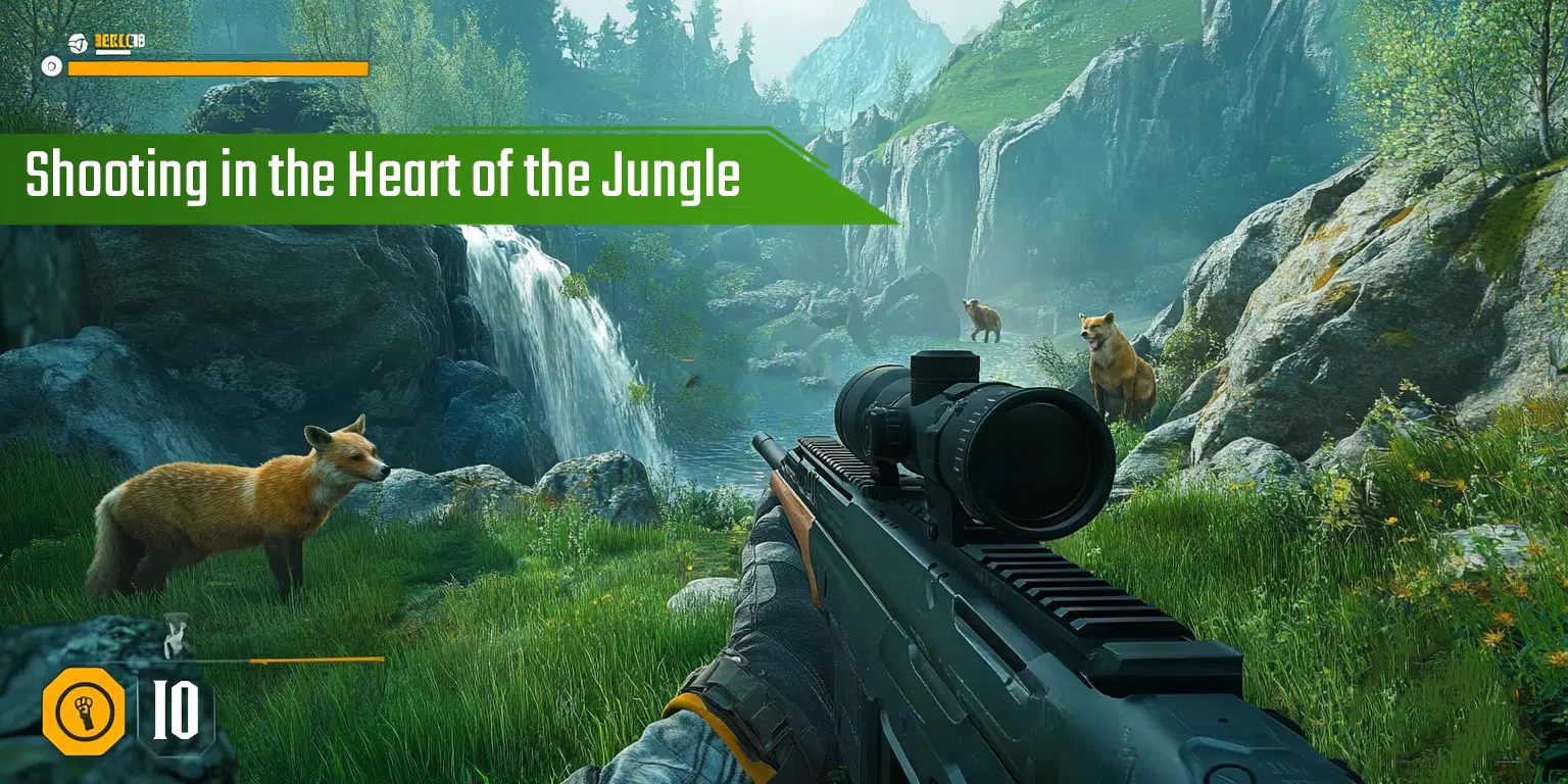 Sniper hunting jungle animals स्क्रीनशॉट 1