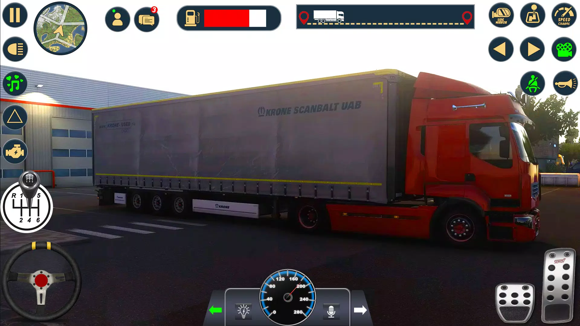 Euro Cargo Truck Simulator 3D Ekran Görüntüsü 0