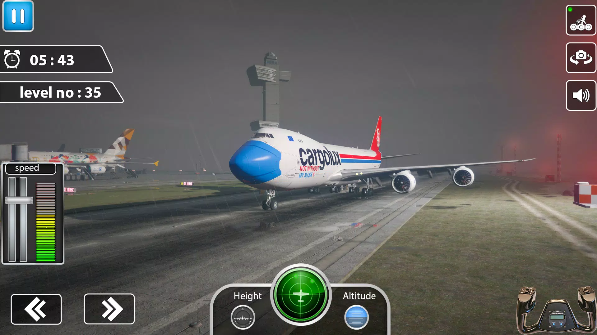 Airplane Flight 3d Simulator स्क्रीनशॉट 2