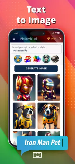 PicRemix AI Art & Avatars应用截图第2张