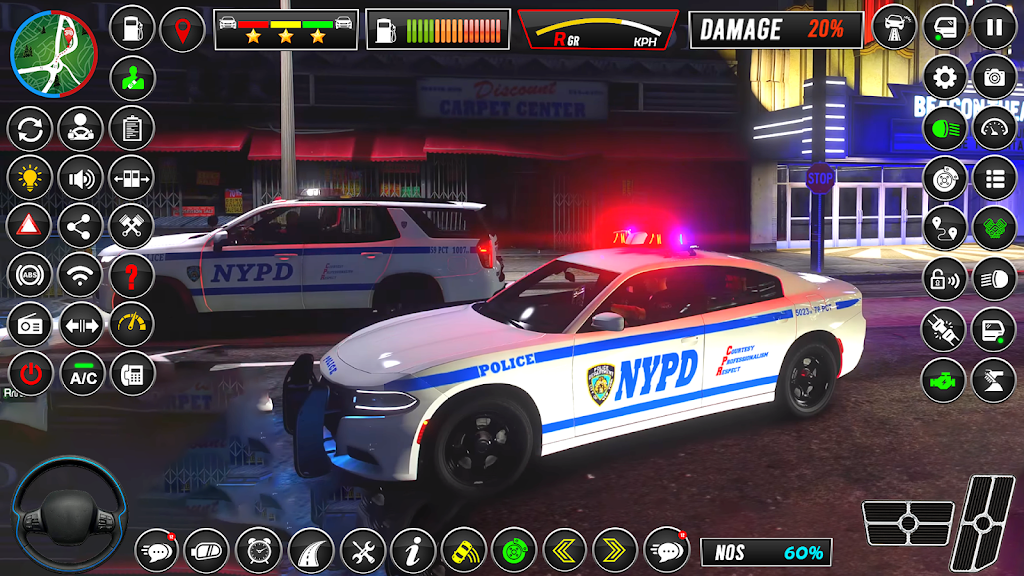 Police Car Chase: Car Games 3D Captura de tela 1