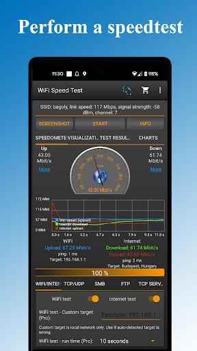 WiFi - Internet Speed Test 스크린샷 1