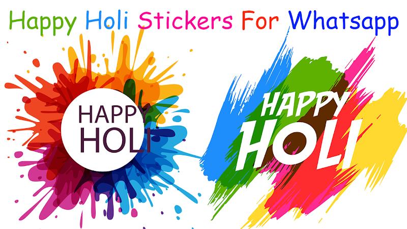 Holi Stickers and Holi Images スクリーンショット 2