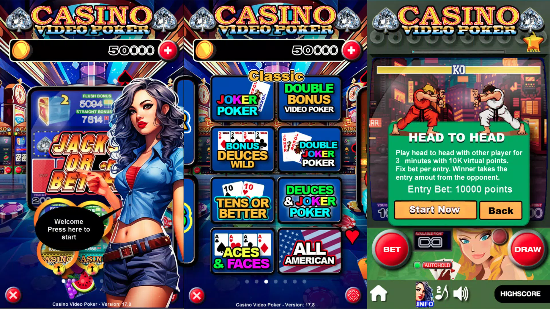 Casino Video Poker應用截圖第0張