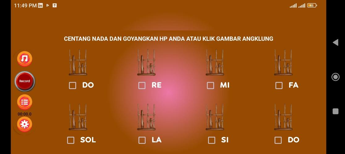 Angklung Instrument 스크린샷 1