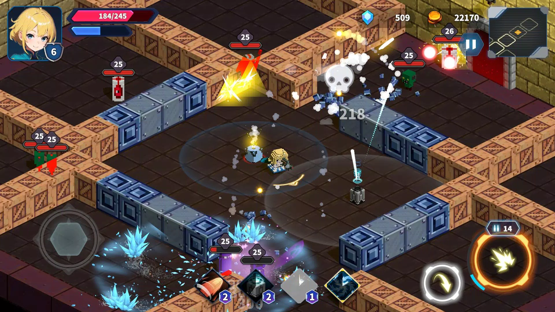 Cube of Life: Shooting RPG Ekran Görüntüsü 0
