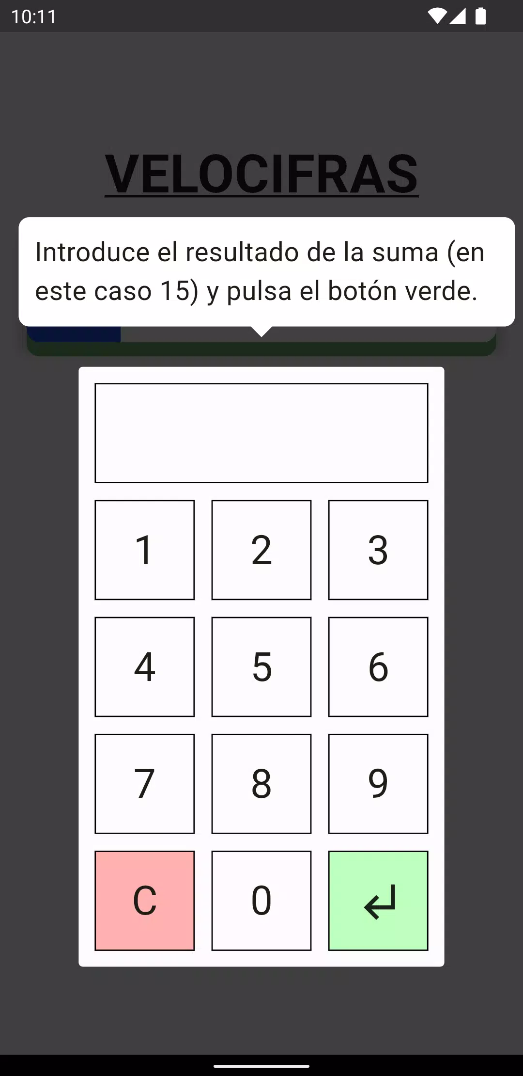 Velocifras - Juego Matrículas Tangkapan skrin 2