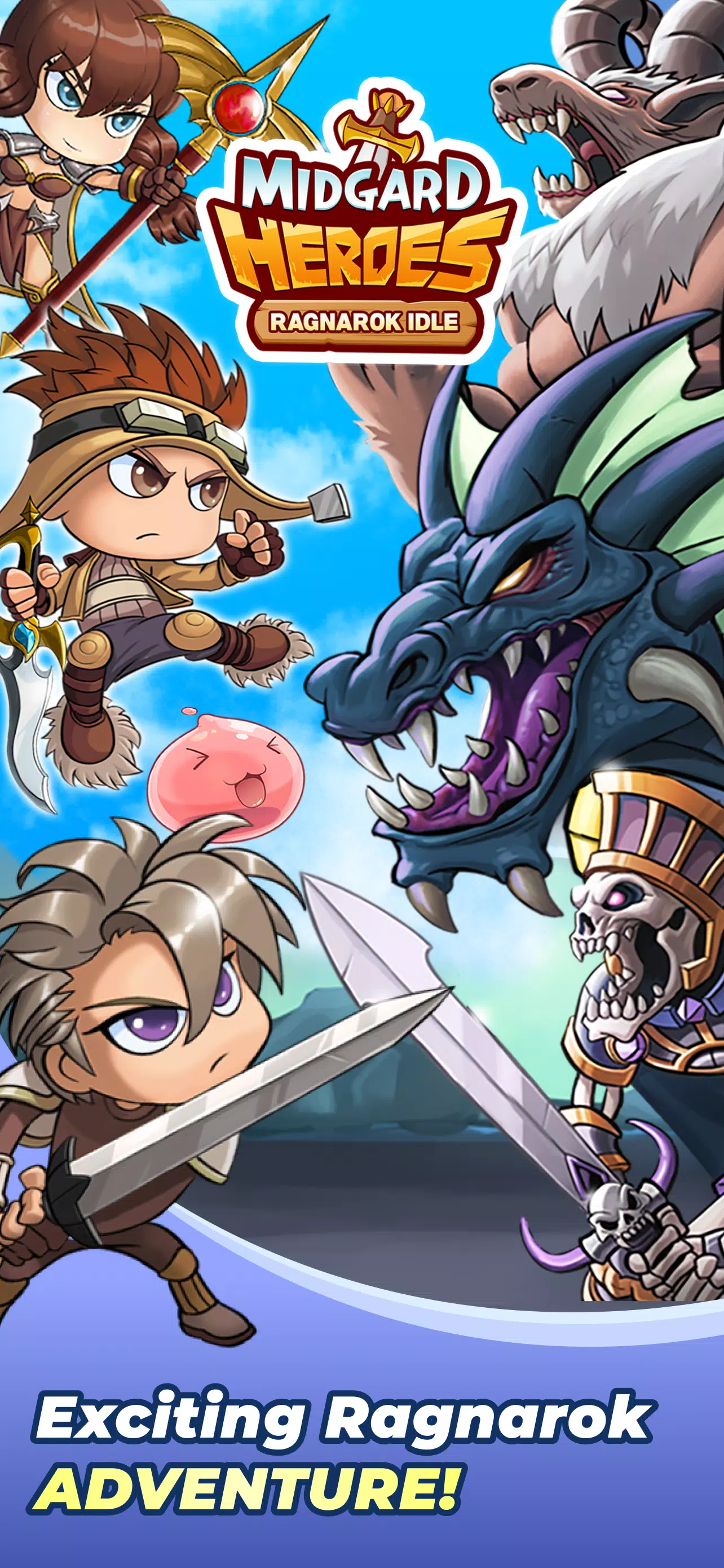 Midgard Heroes: Ragnarok Idle স্ক্রিনশট 0