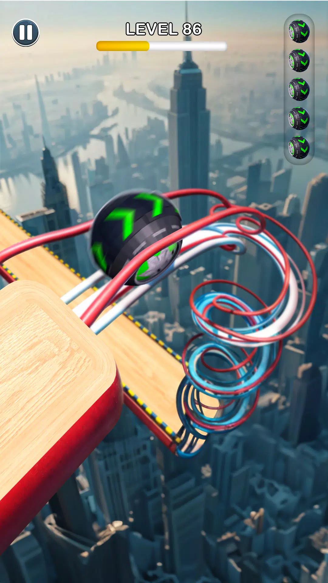 Rolling Ball Sky Escape Tangkapan skrin 3