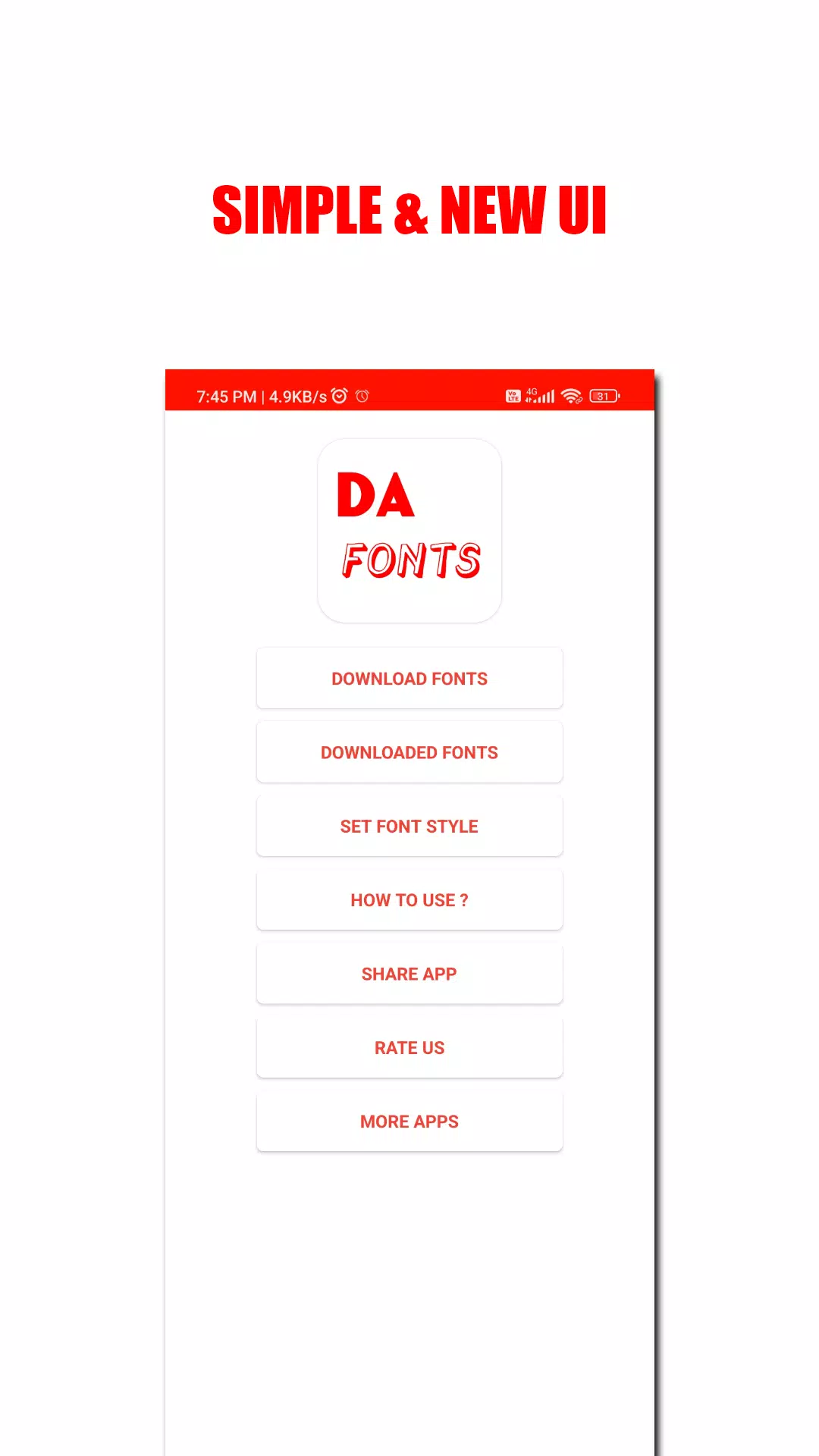 DA FONT’S Screenshot 0