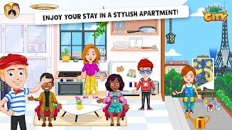 Schermata My City: Paris – Dress up game 0