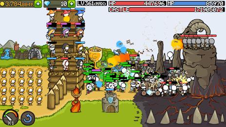 Grow Castle - Tower Defense ภาพหน้าจอ 0