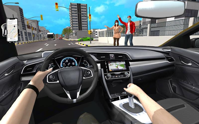 Open World Taxi Sim 2023 Zrzut ekranu 3