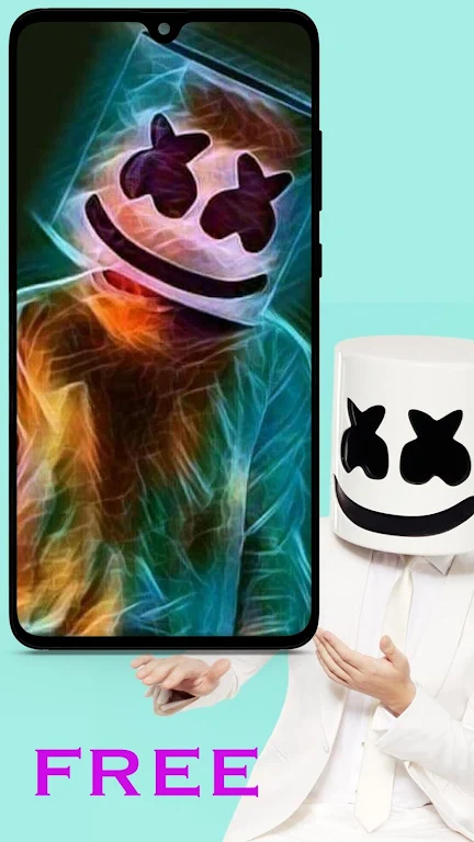 Marshmello Wallpaper Ekran Görüntüsü 1