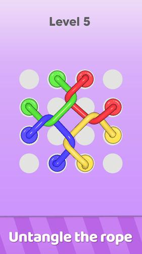 Tangle Rope 3D 스크린샷 0