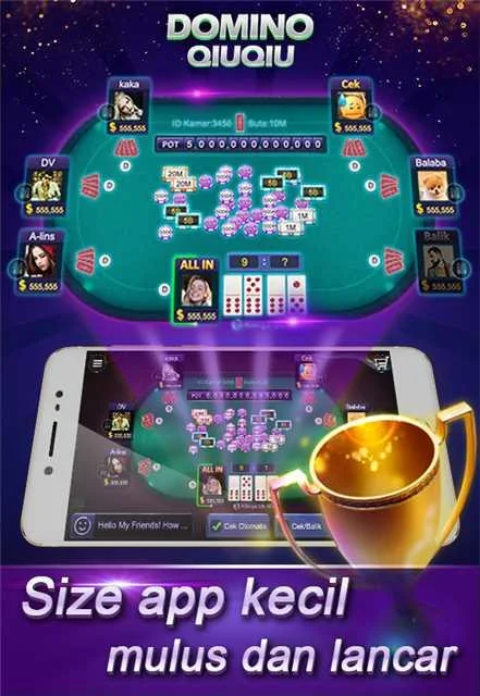 Domino qq gaple qiuqiu  remi poker domino99 Скриншот 1