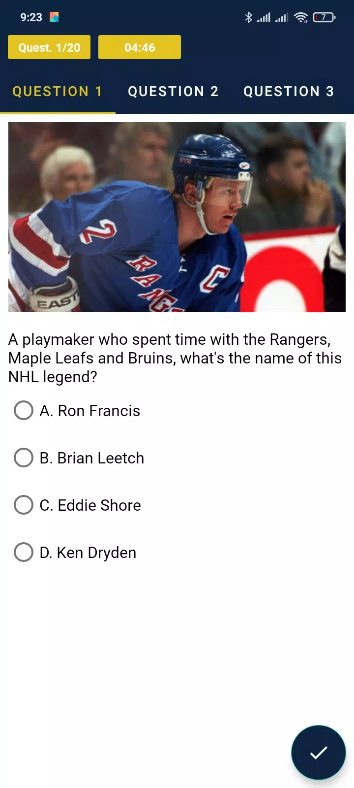 Trivia Game For NHL Addict!應用截圖第3張