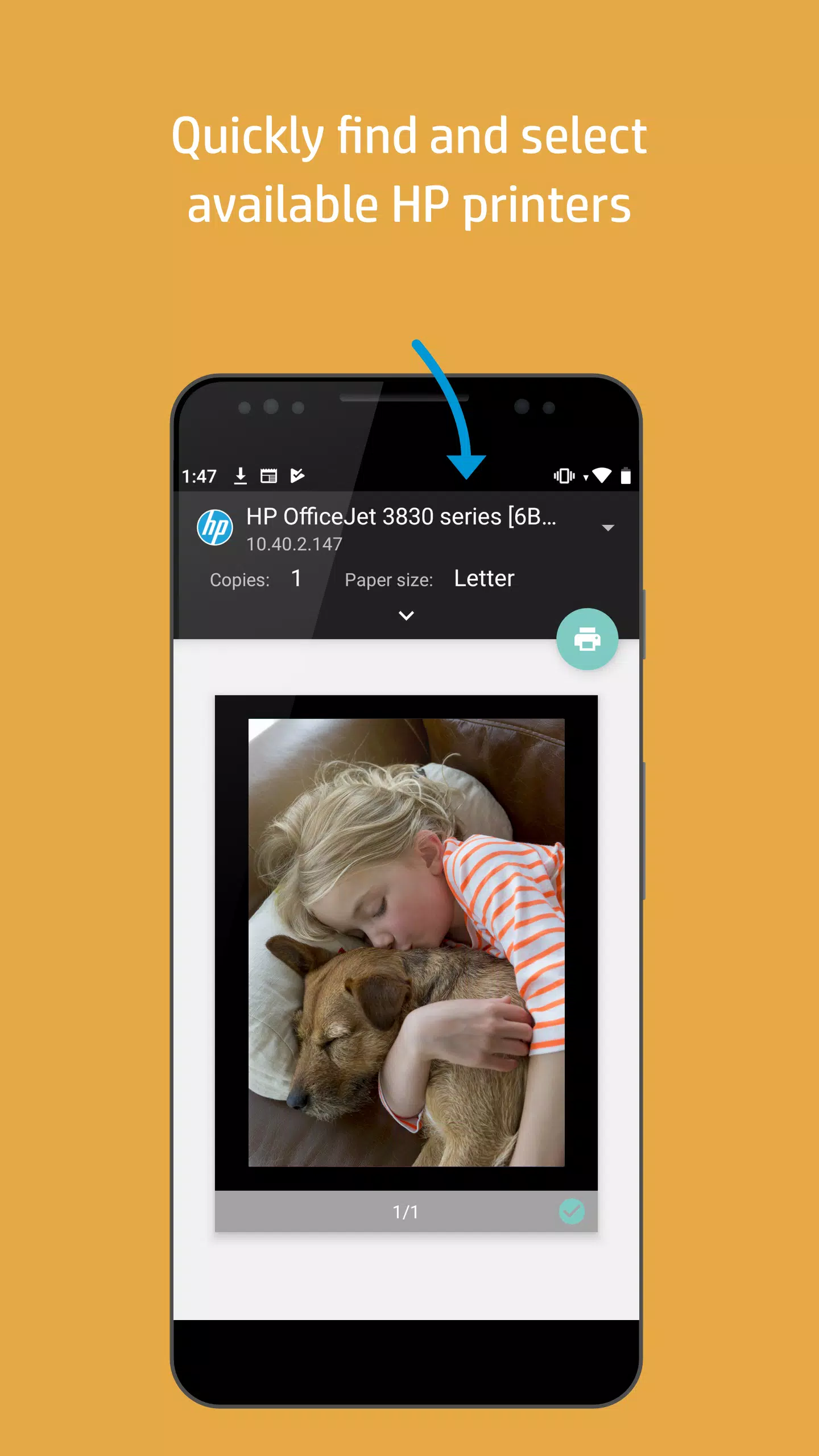 HP Print Service Plugin Ảnh chụp màn hình 2