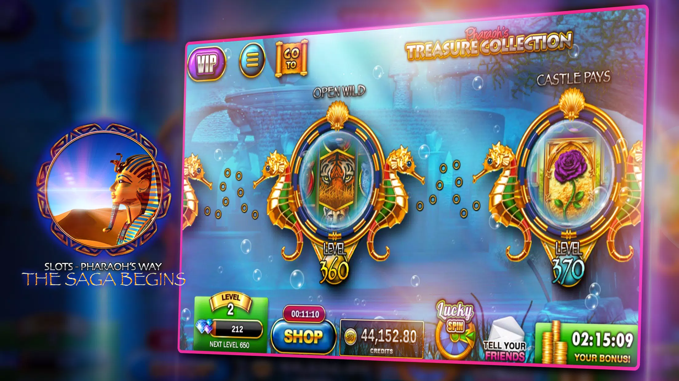 Slots - Pharaoh’s Way Casino 스크린샷 1
