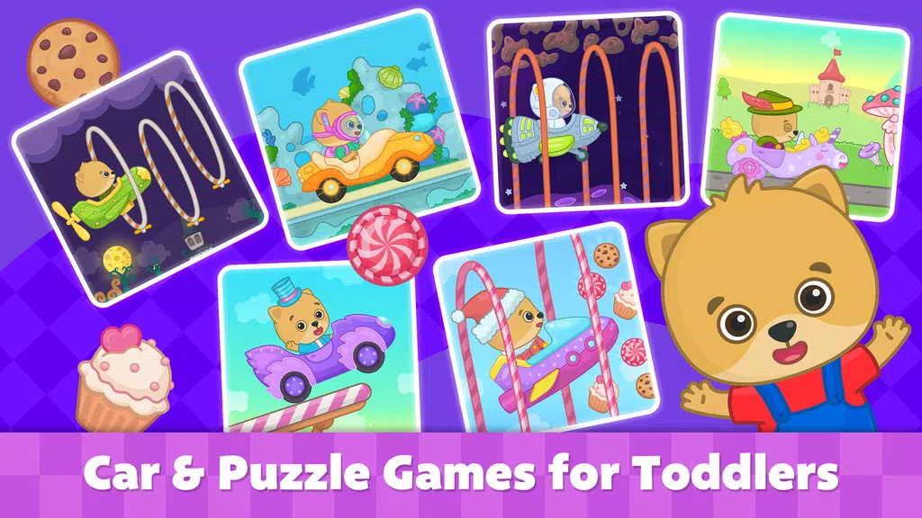 Kids car games for toddlers 1+ ภาพหน้าจอ 0