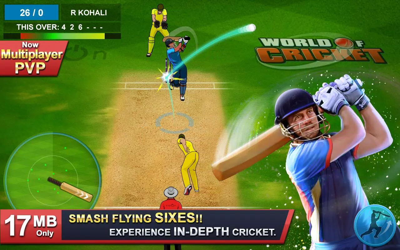 World of Cricket :Championship Ekran Görüntüsü 0