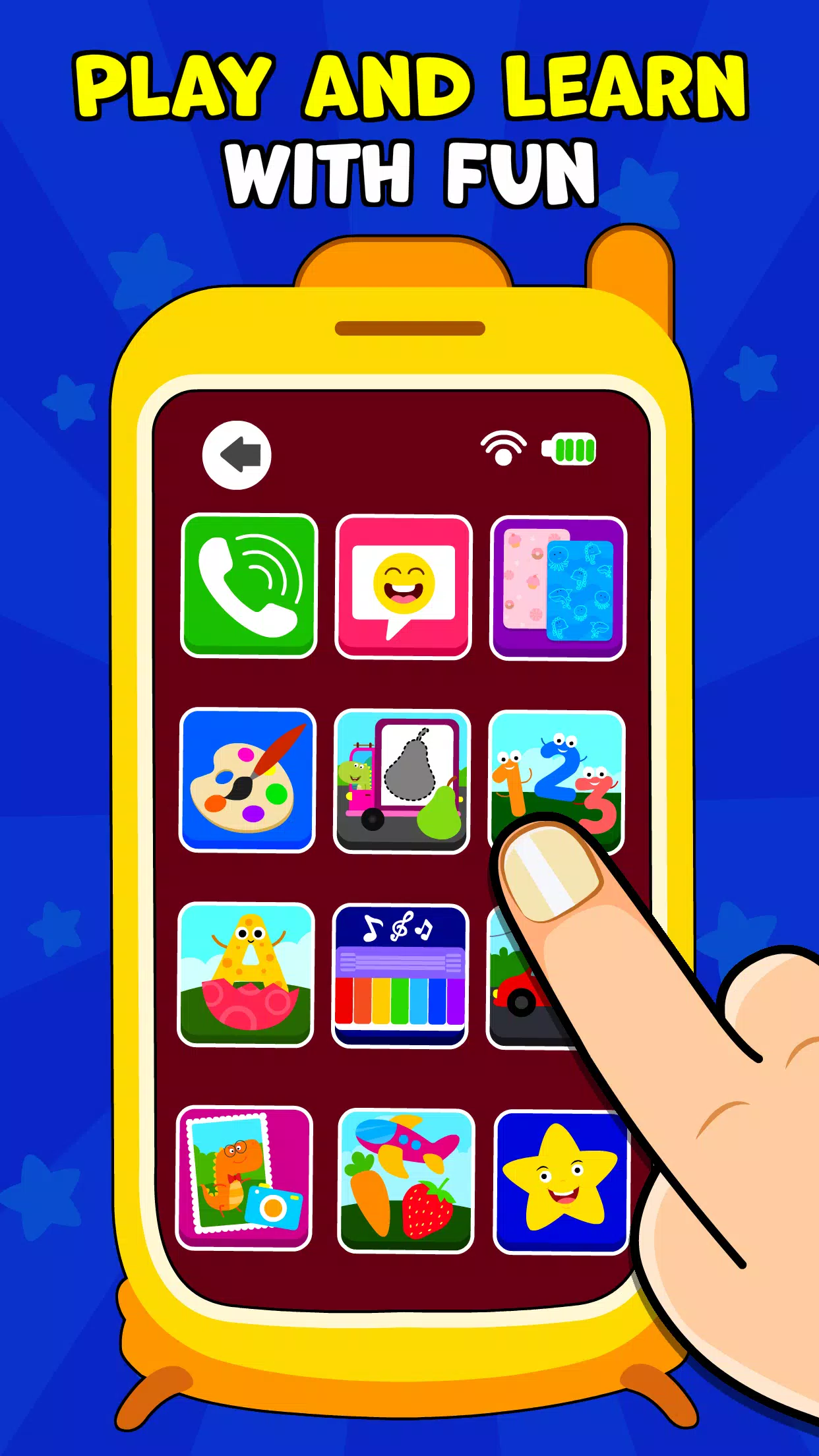 Baby Games: Phone For Kids App スクリーンショット 0