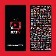 Canais TV ao vivo - TV Online Zrzut ekranu 1