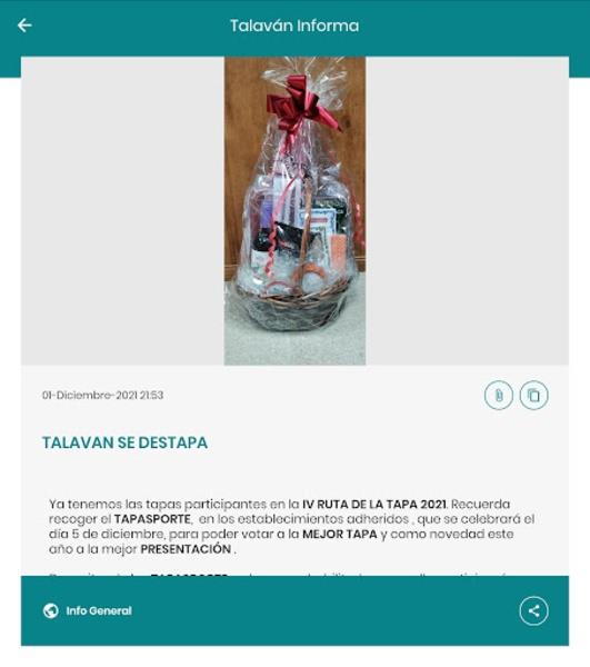 Talaván Informa ภาพหน้าจอ 2