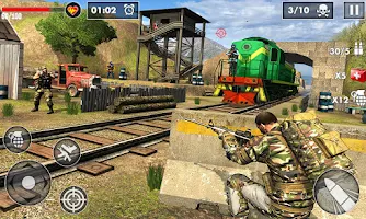 Commando Cover Shooting Strike Screenshot 1