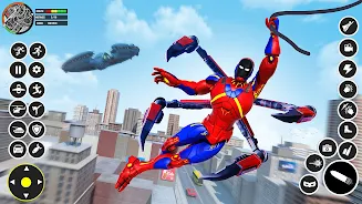 Spider Rescue- Rope Hero games स्क्रीनशॉट 1