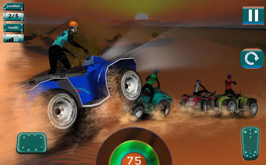 3D quad bike racing Capture d'écran 0