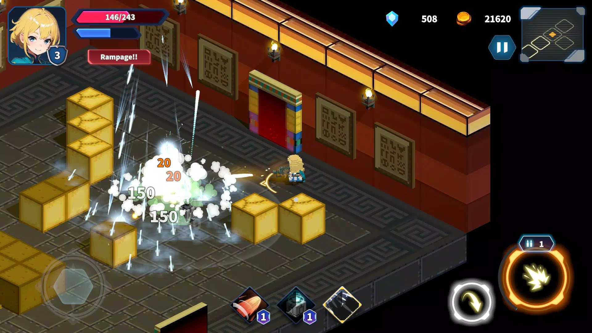 Cube of Life: Shooting RPG Ekran Görüntüsü 1