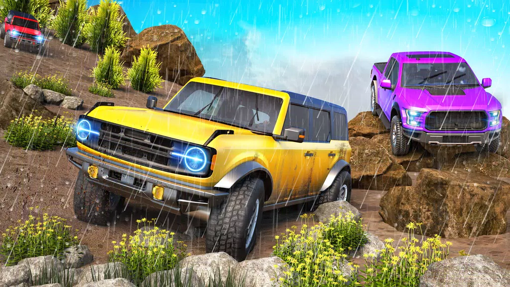 jeep games 4x4 off road car 3d Zrzut ekranu 1